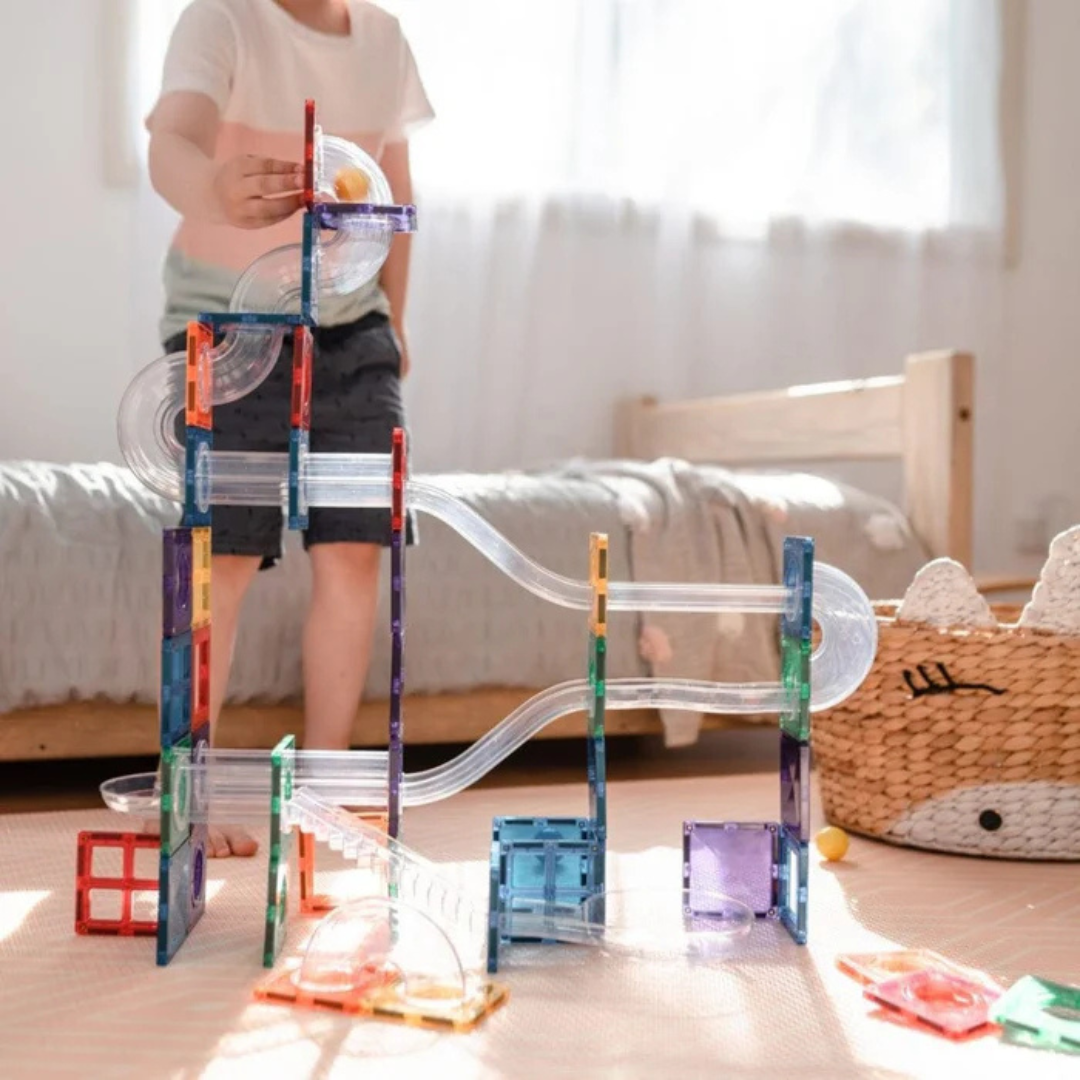 Little Teekie Magnetic Ball Run Tiles Set
