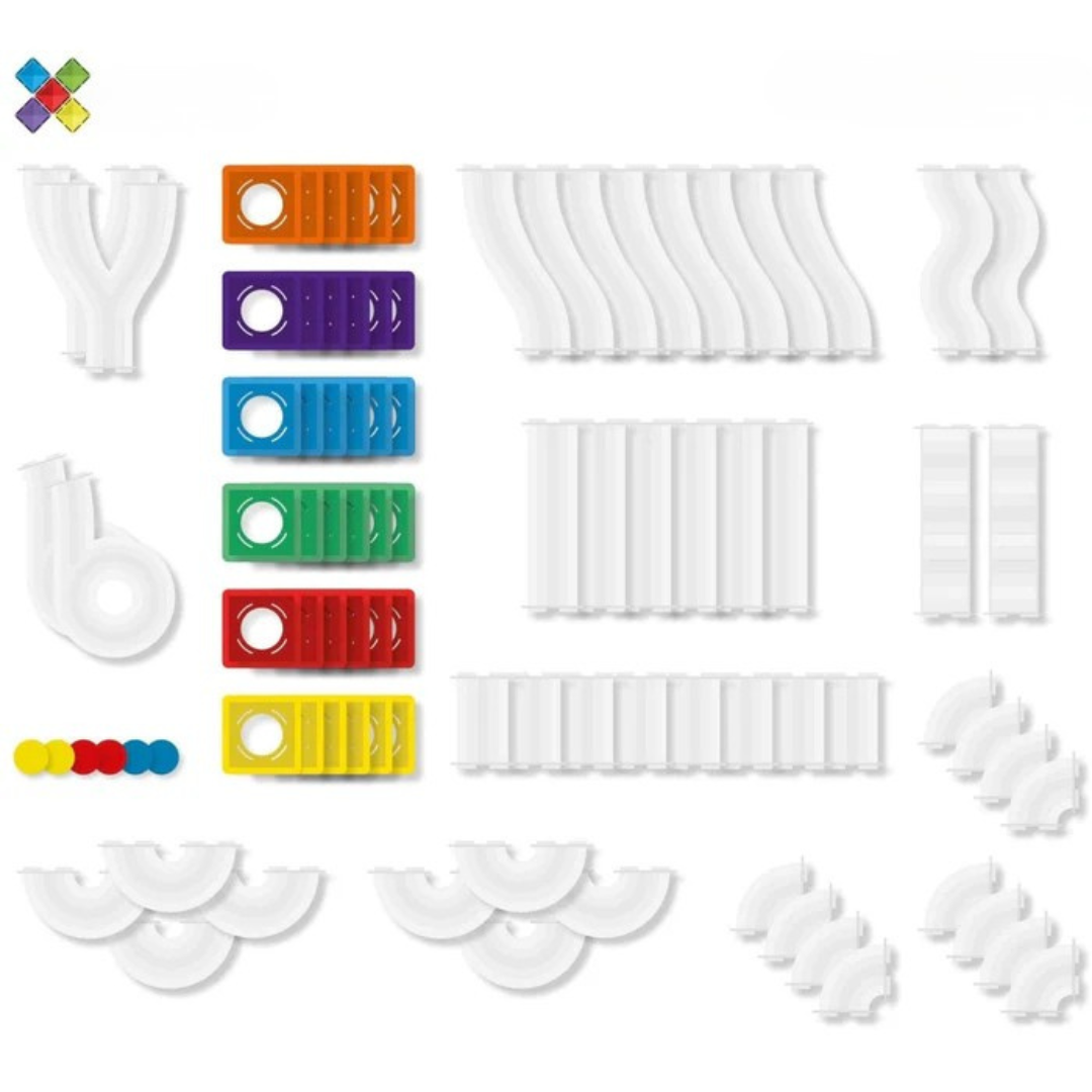 Little Teekie Magnetic Ball Run Tiles Set