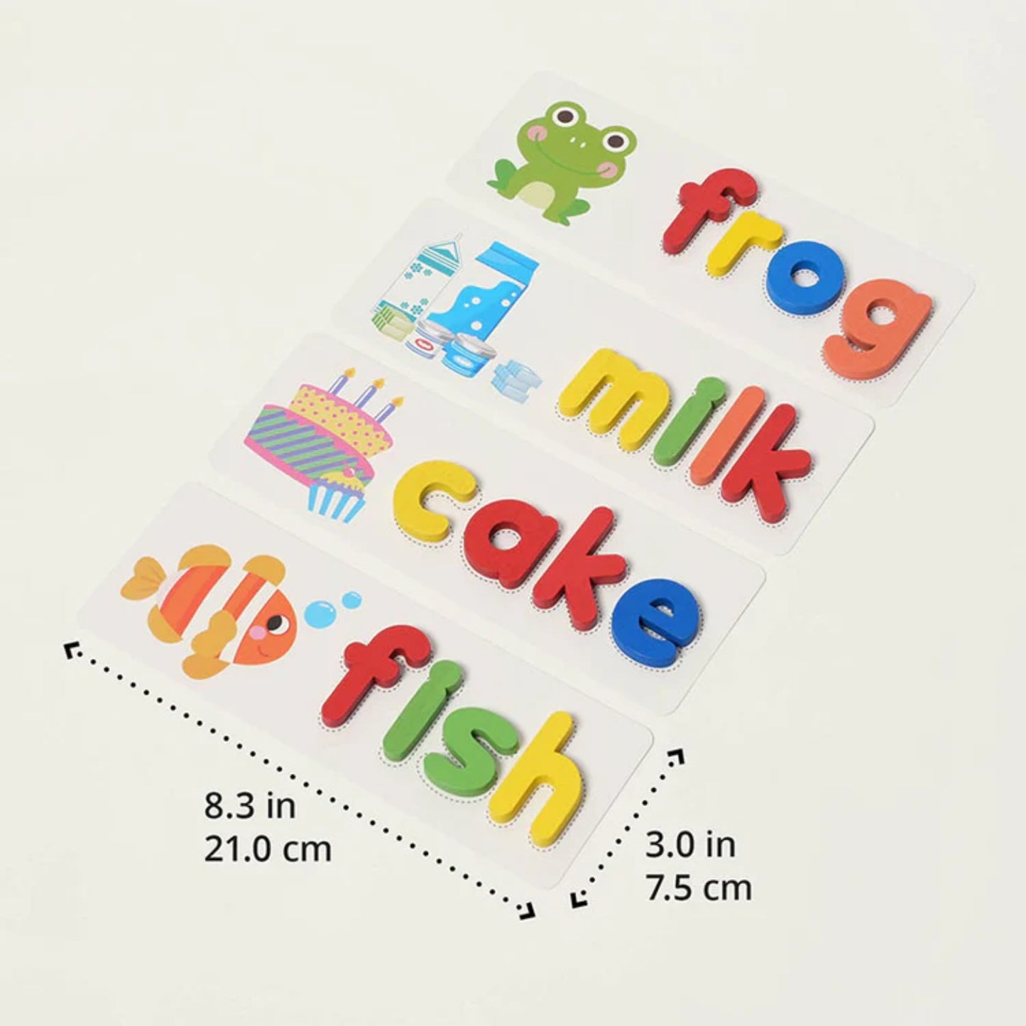 Little Teekie Wooden Letter Matching Learning Game