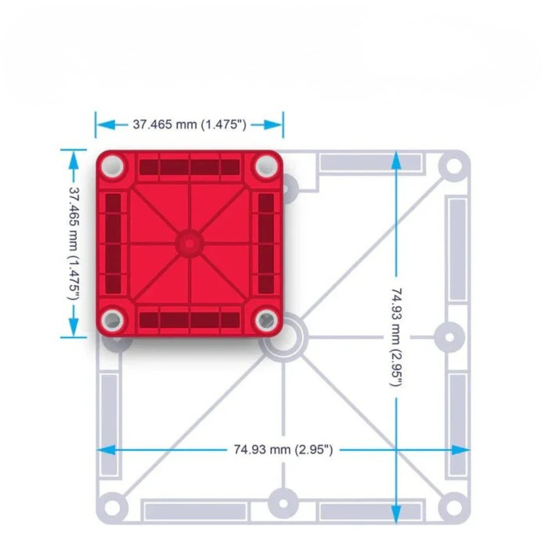 Little Teekie Mini Magnetic Tiles Travel Set 26PCS
