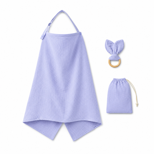 Little Teekie Breathable Muslin Nursing Cover