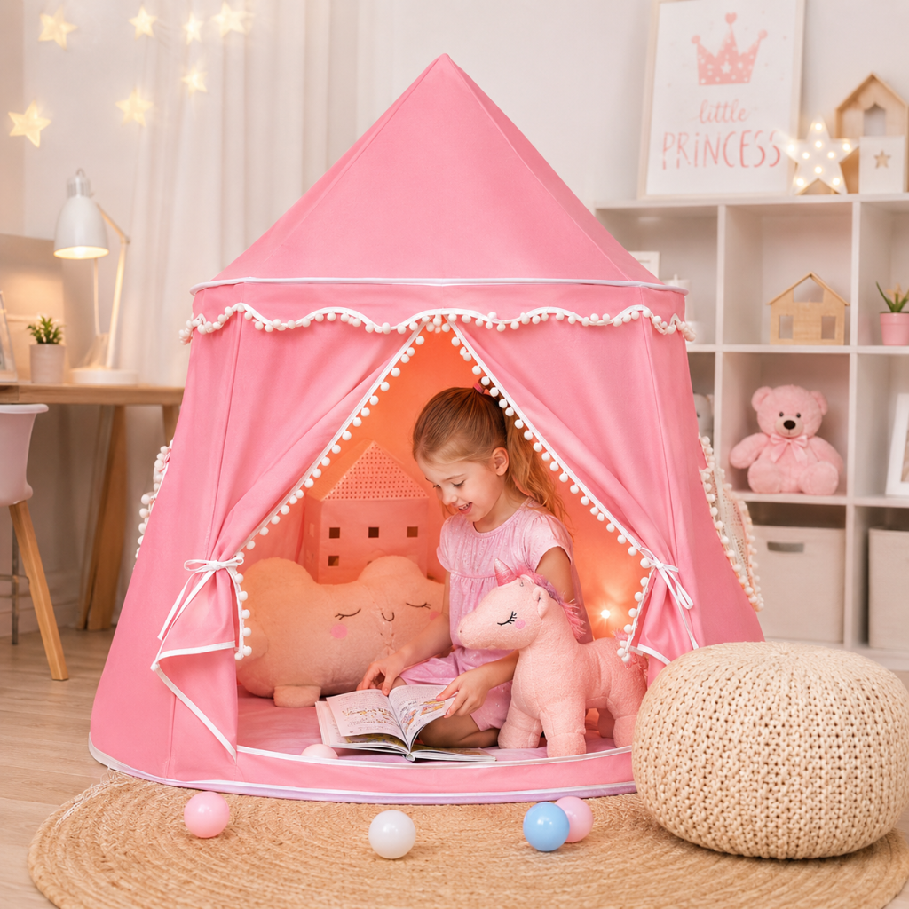 tent princess Little Teekie Kids Play Indoor Teepee – Little Teekies Campingplatz Strandcamping Waging am Couples Costumes Ventilation:Intake: None, Extract: RVK150E2 & CarboAir Kit - Acoustic Ducting
