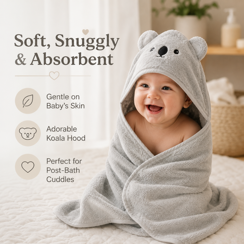 Little Teekie Soft Hooded Baby Towel