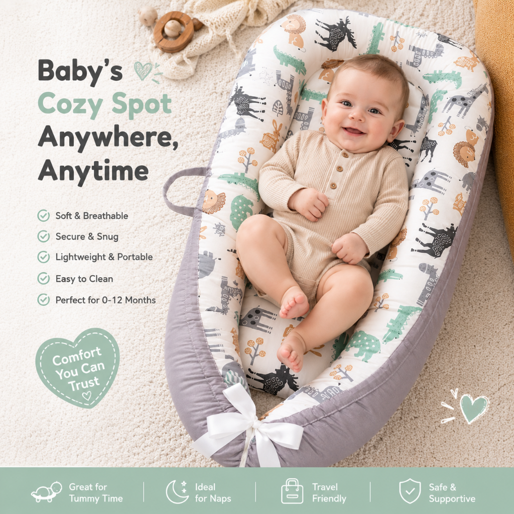 Little Teekie Baby Nest Lounger