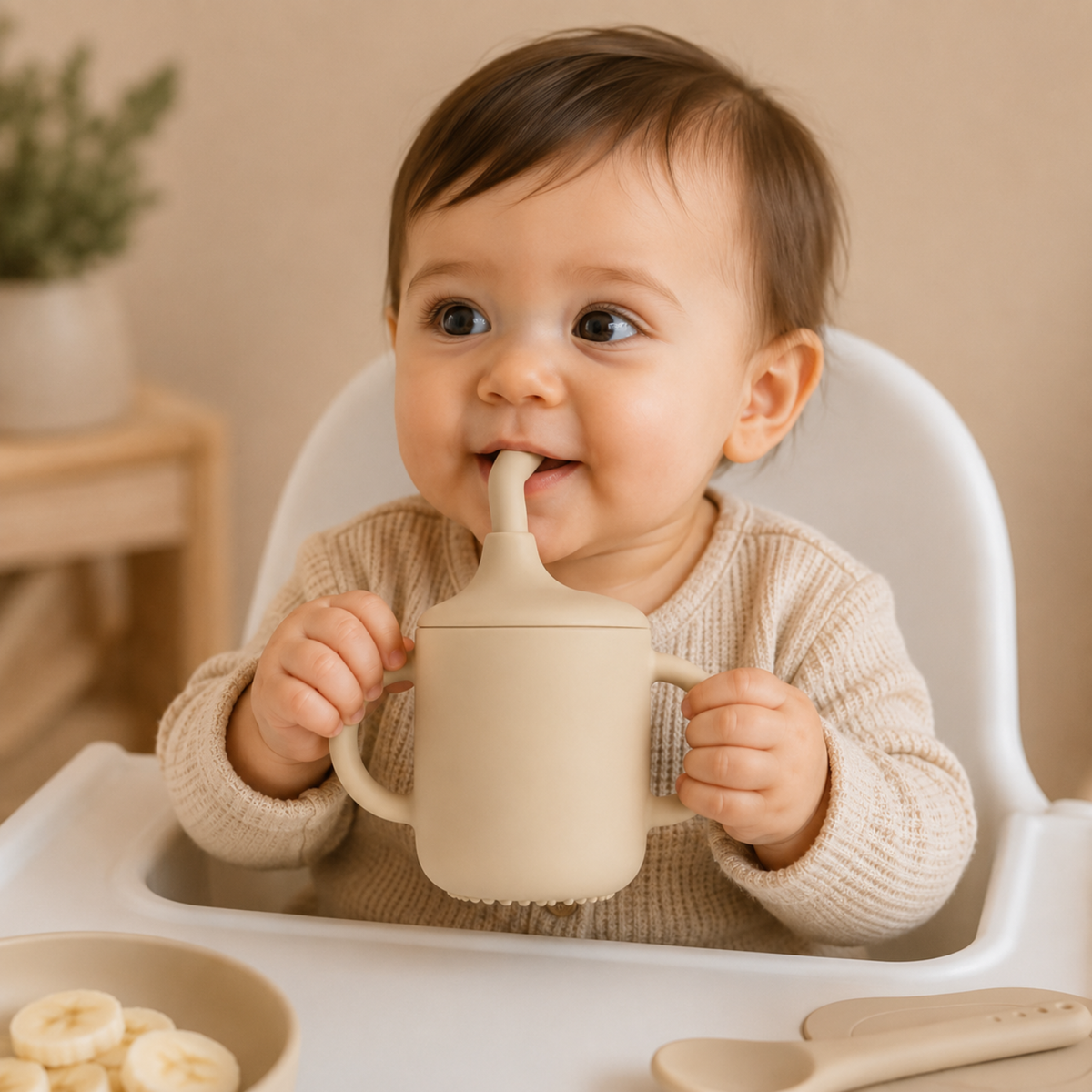 Little Teekie Silicone Training Sippy Cup