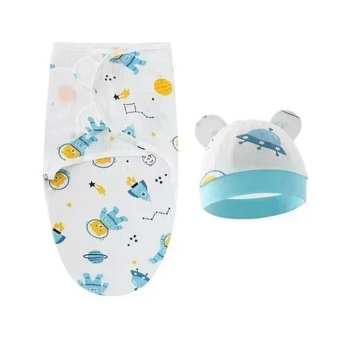 Little Teekie Cotton Baby Swaddle Sleeping Bag