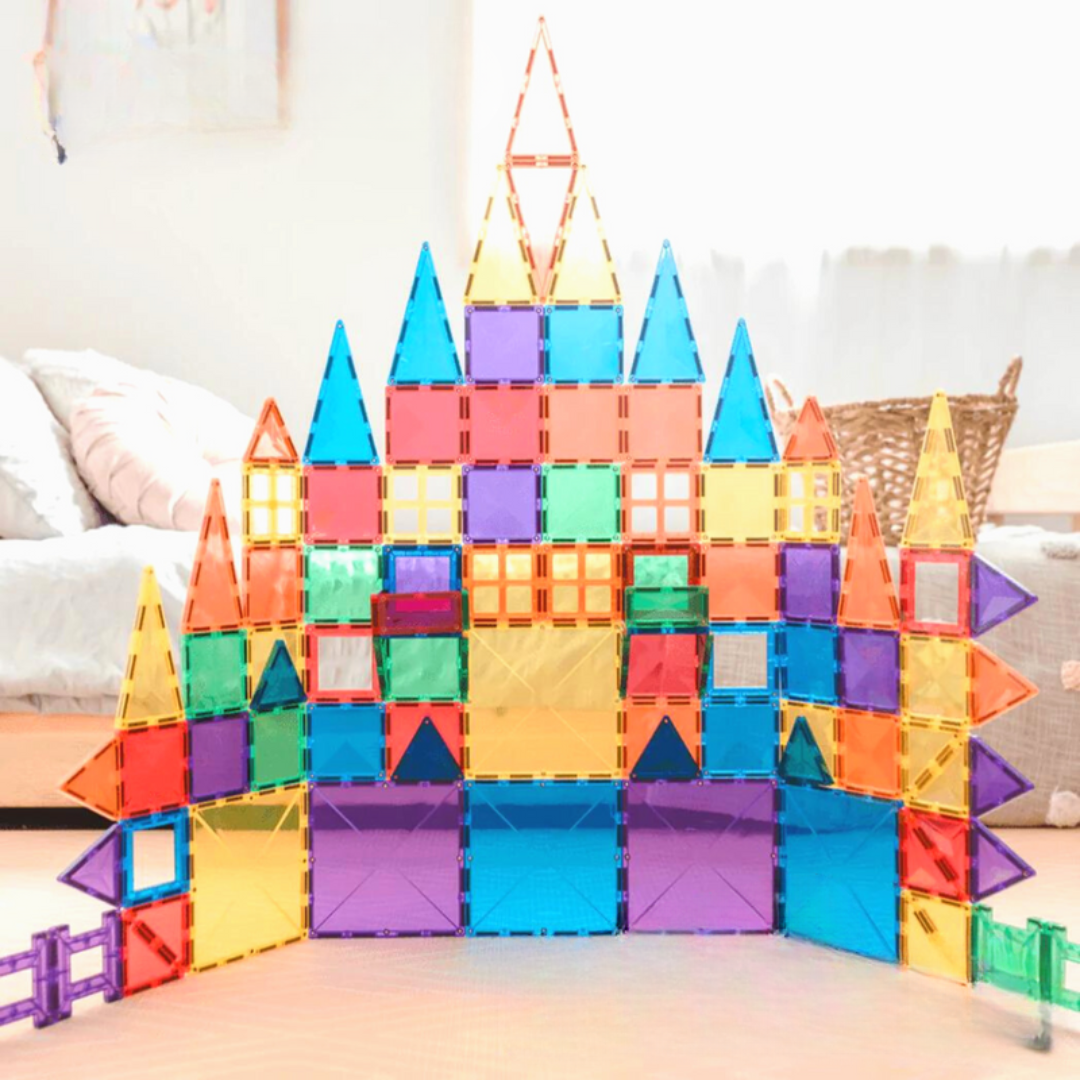 Little Teekie Magnetic Building Tiles Creative Construction Set