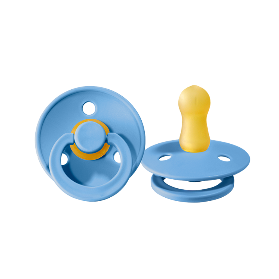 Little Teekie Natural Latex Baby Pacifier Twin Pack