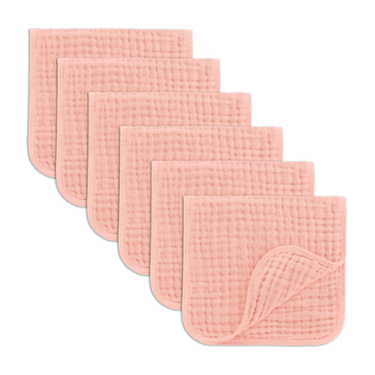 Little Teekie Soft Muslin Baby Burp Cloth Set