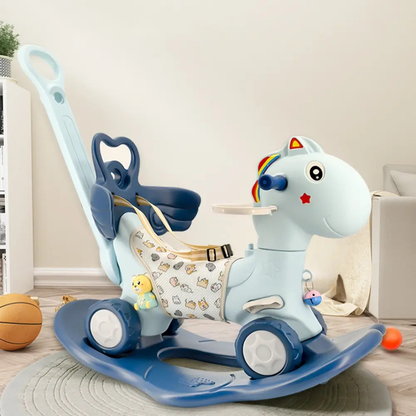 Little Teekie 5-in-1 Baby Rocking Horse Walker