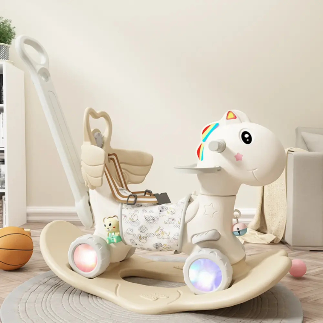 Little Teekie 5-in-1 Baby Rocking Horse Walker