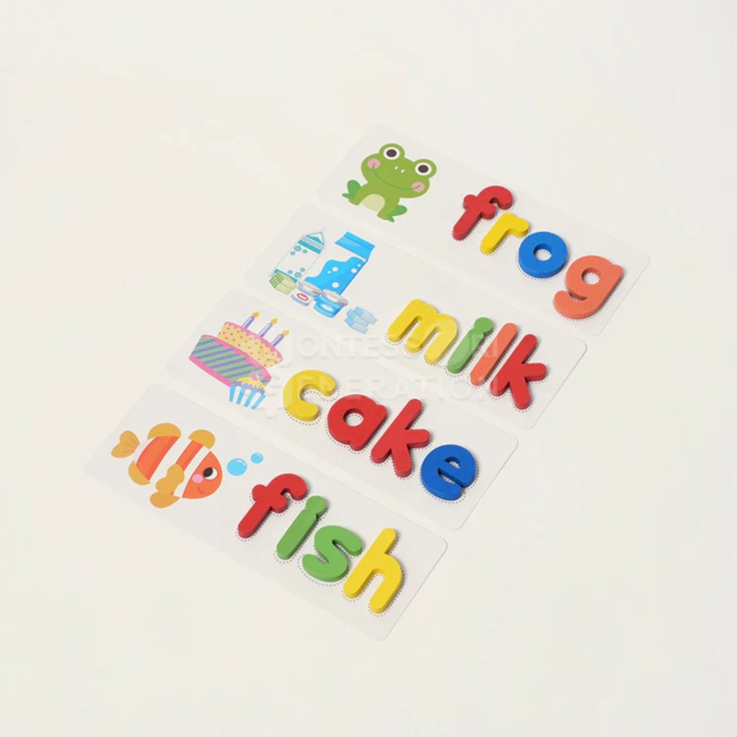 Little Teekie Wooden Letter Matching Learning Game