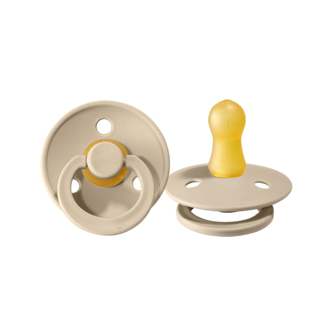 Little Teekie Natural Latex Baby Pacifier Twin Pack