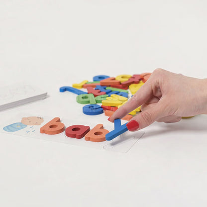 Little Teekie Wooden Letter Matching Learning Game