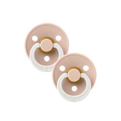 Little Teekie Natural Latex Baby Pacifier Twin Pack
