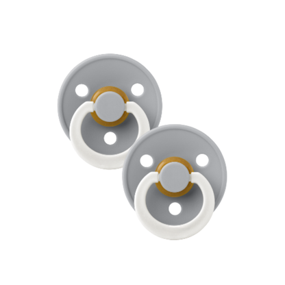 Little Teekie Natural Latex Baby Pacifier Twin Pack