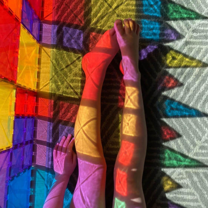 Little Teekie Magnetic Building Tiles Creative Construction Set