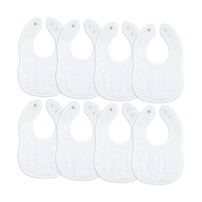 Little Teekie Soft Muslin Baby Bib Set