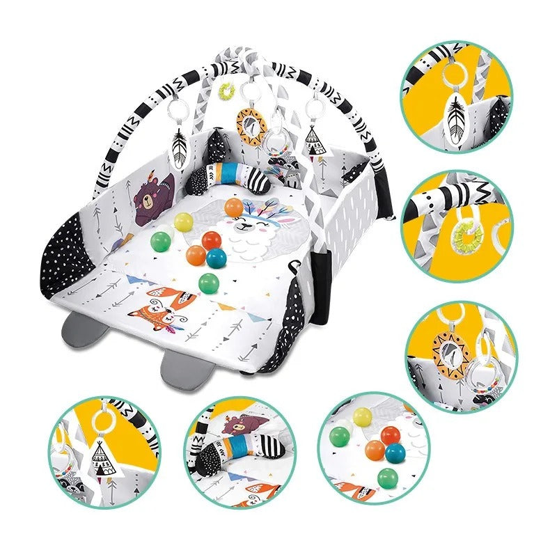 Little Teekie Stage-Based Baby Activity Play Gym Mat