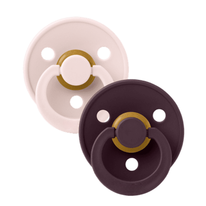 Little Teekie Natural Latex Baby Pacifier Twin Pack