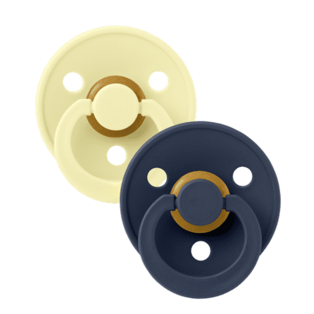 Little Teekie Natural Latex Baby Pacifier Twin Pack
