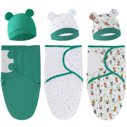 Little Teekie Adjustable Baby Swaddle Wrap Set