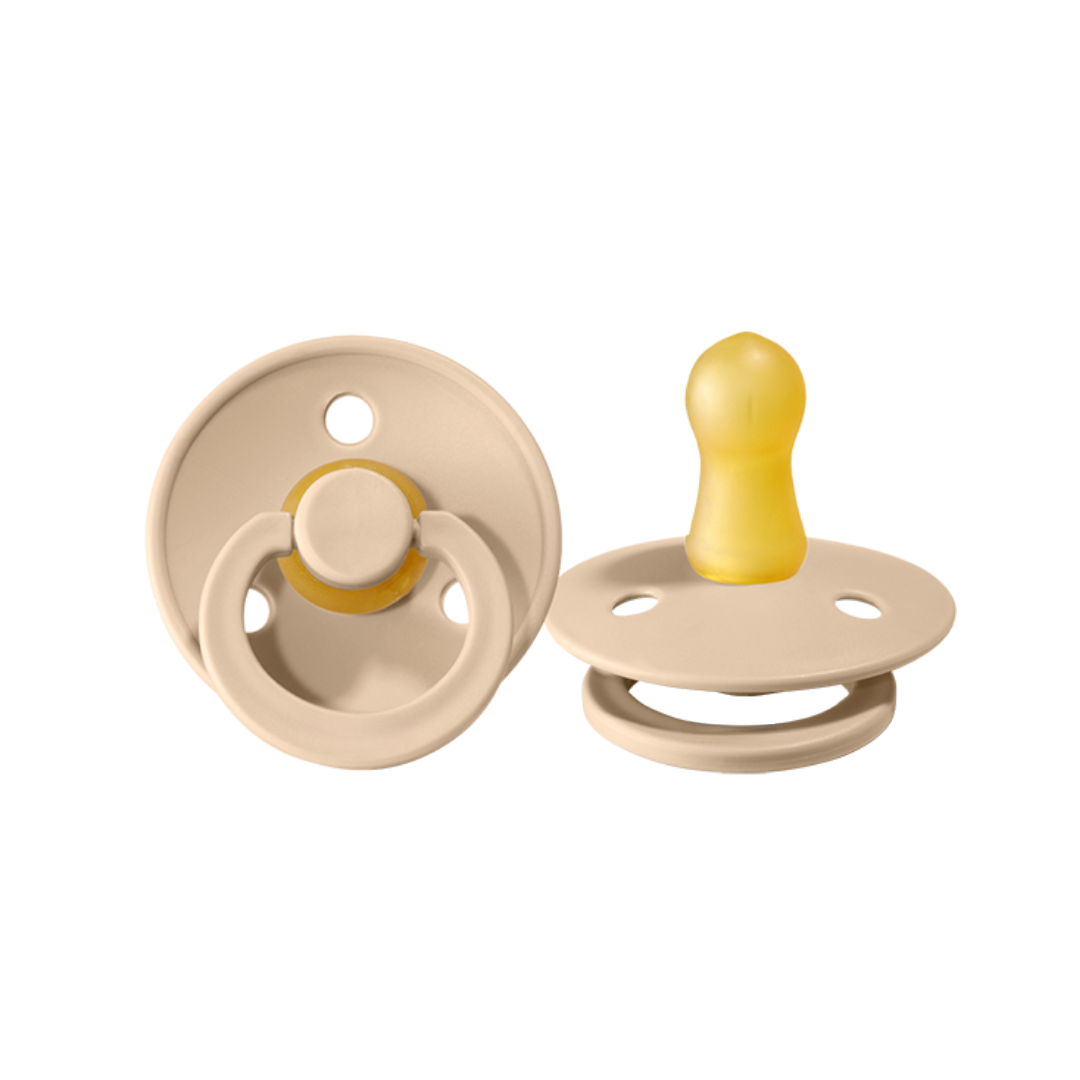 Little Teekie Natural Latex Baby Pacifier Twin Pack