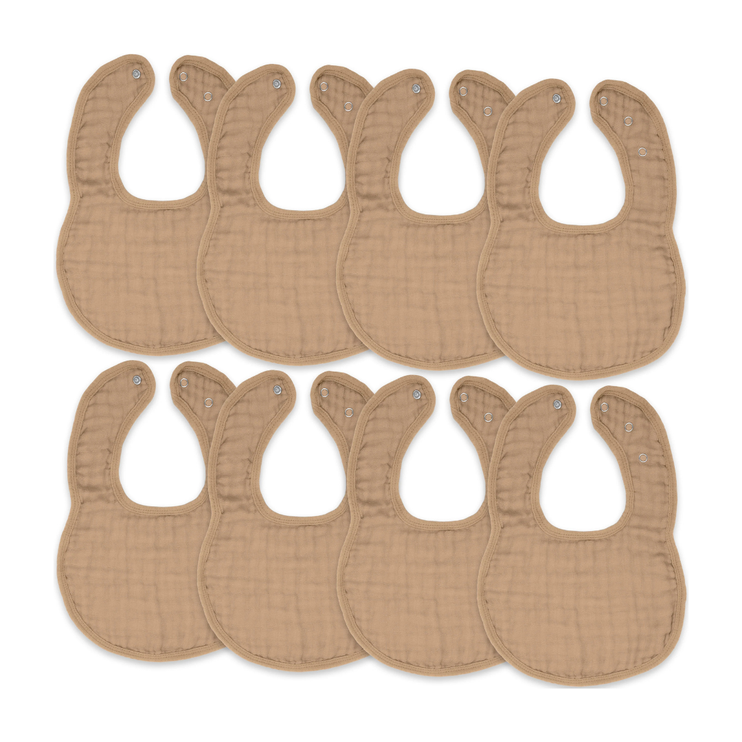 Little Teekie Soft Muslin Baby Bib Set