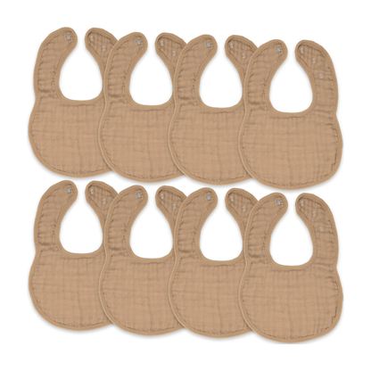 Little Teekie Soft Muslin Baby Bib Set