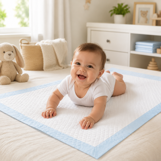 Little Teekie Disposable Baby Changing Pads Set