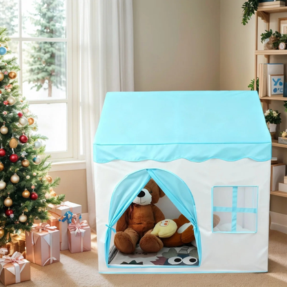 Little Teekie Kids Playhouse Tent Indoor Fabric Play Hut