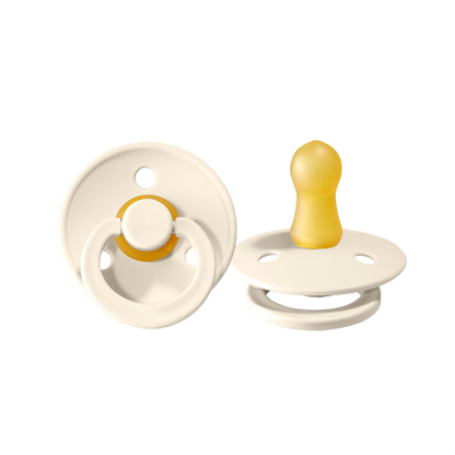 Little Teekie Natural Latex Baby Pacifier Twin Pack