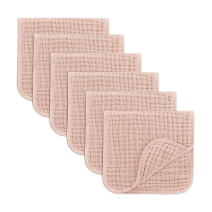 Little Teekie Soft Muslin Baby Burp Cloth Set