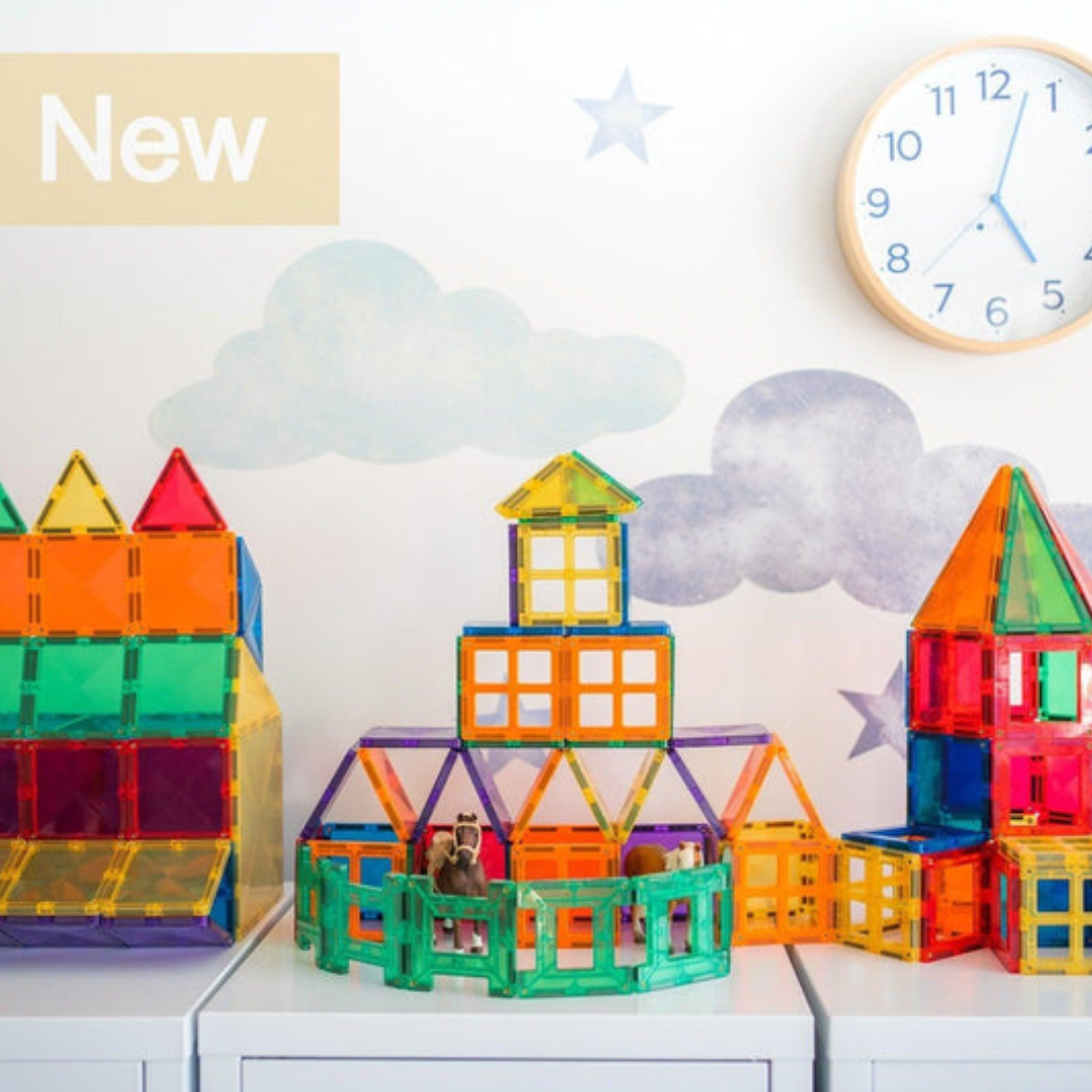 Little Teekie Magnetic Building Tiles Creative Construction Set