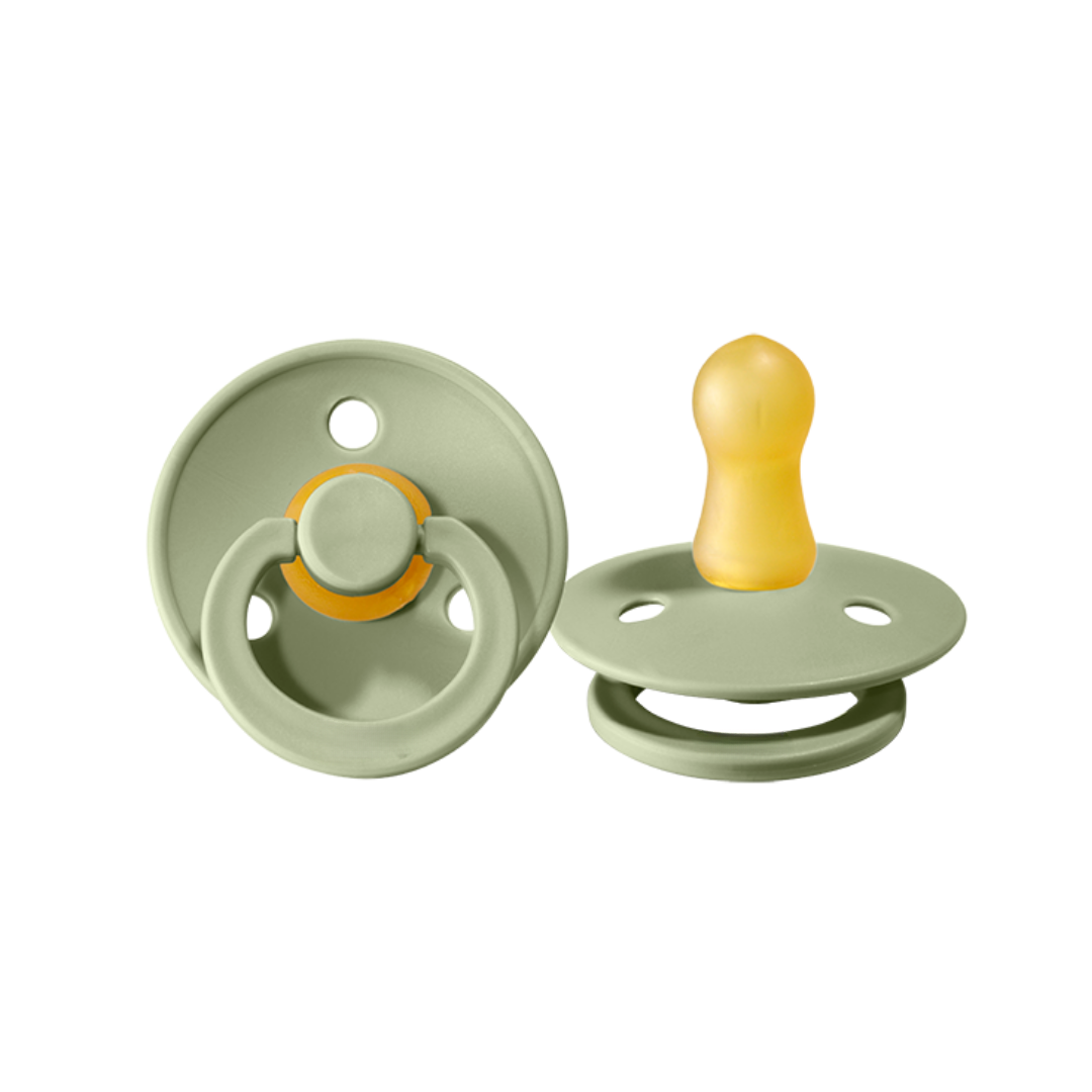 Little Teekie Natural Latex Baby Pacifier Twin Pack