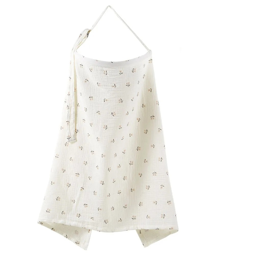 Little Teekie Muslin Breastfeeding Nursing Cover Apron