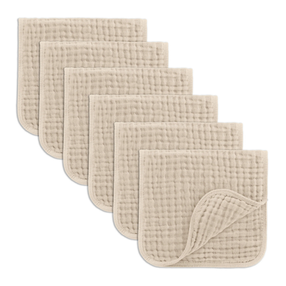 Little Teekie Soft Muslin Baby Burp Cloth Set