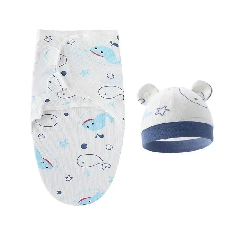 Little Teekie Cotton Baby Swaddle Sleeping Bag