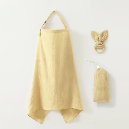 Little Teekie Breathable Muslin Nursing Cover