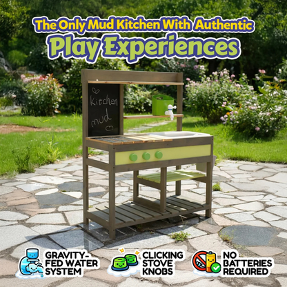 Little Teekie Kids Outdoor Mud Kitchen Play Set
