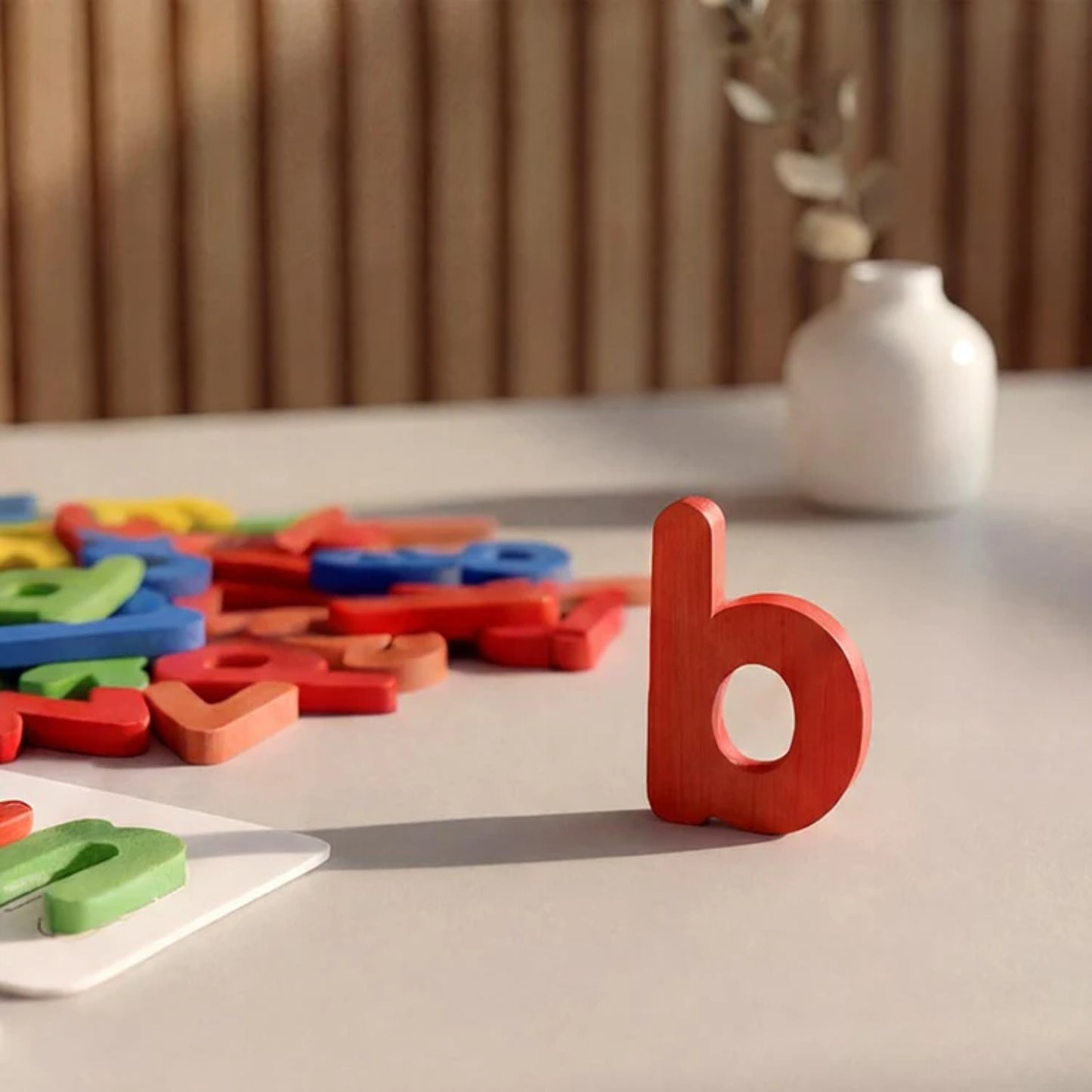 Little Teekie Wooden Letter Matching Learning Game