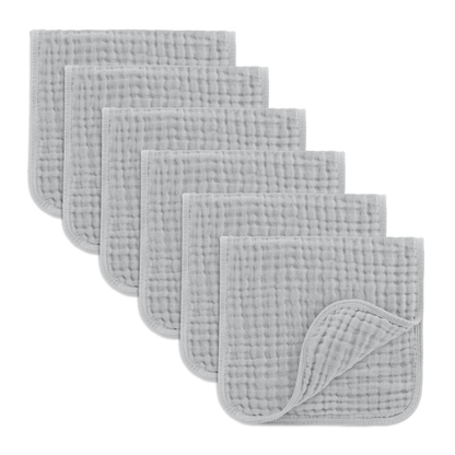 Little Teekie Soft Muslin Baby Burp Cloth Set