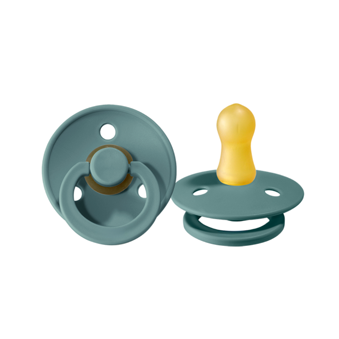 Little Teekie Natural Latex Baby Pacifier Twin Pack