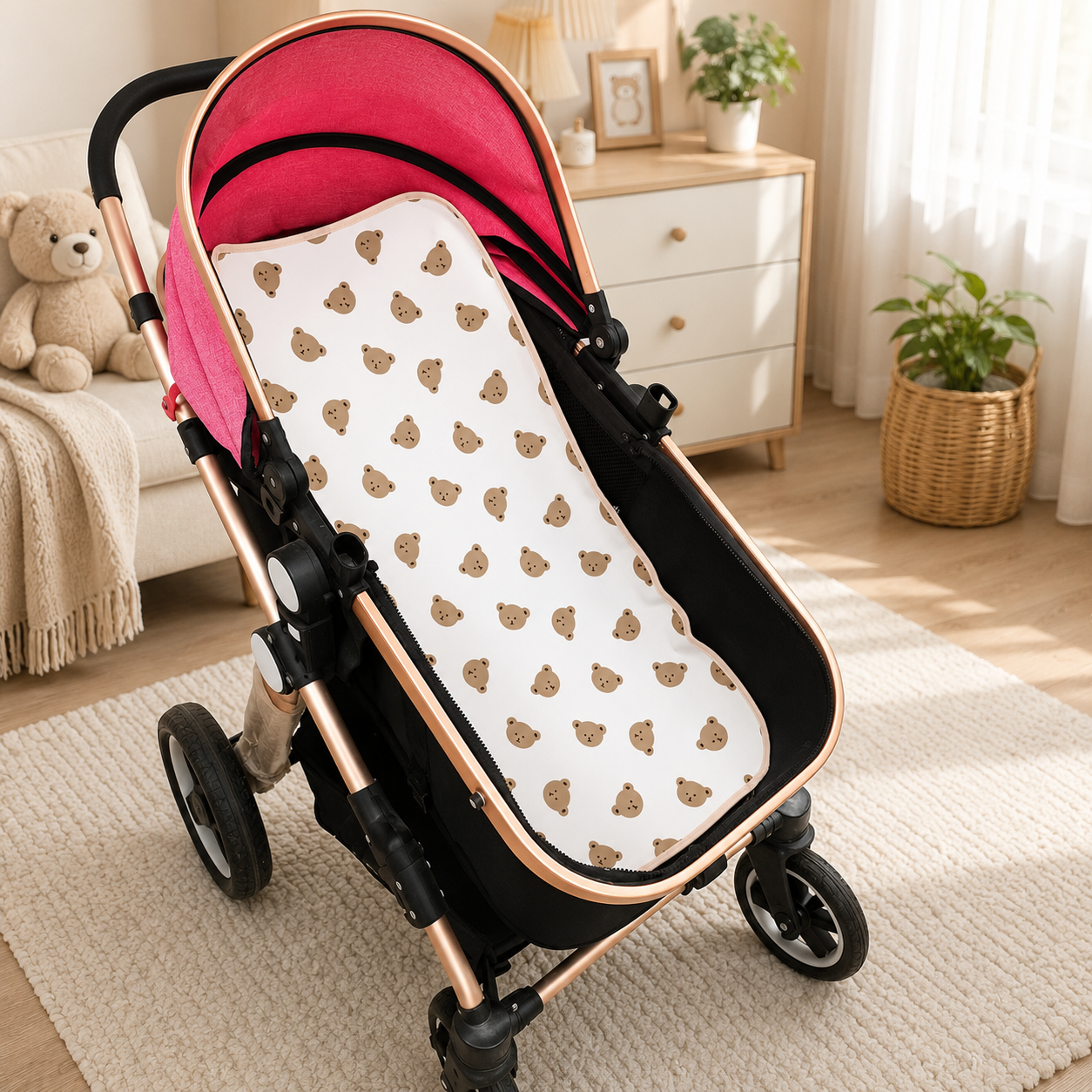 Little Teekie Cooling Stroller Seat Mat Pad