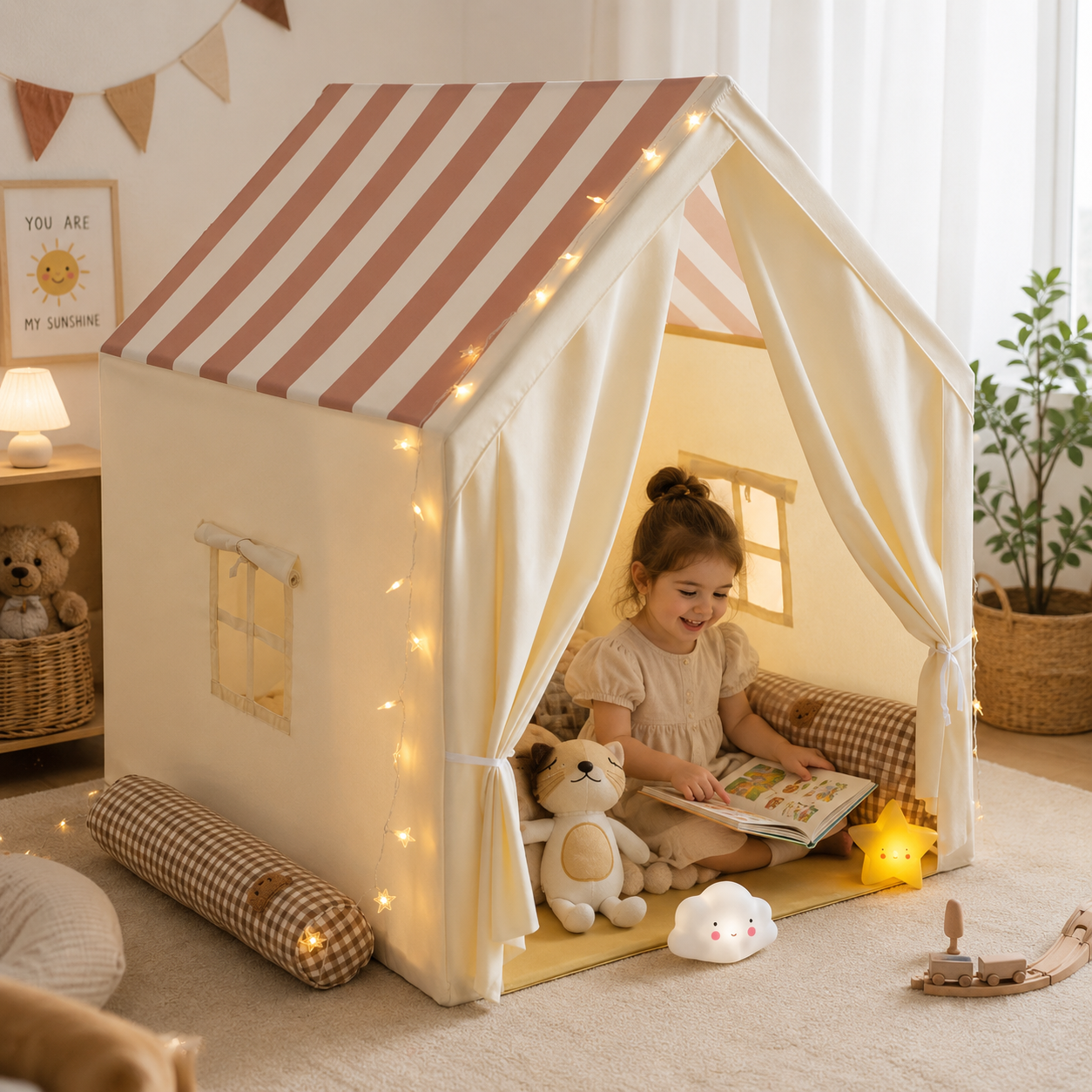 Little Teekie Kids Playhouse Indoor & Outdoor Tent