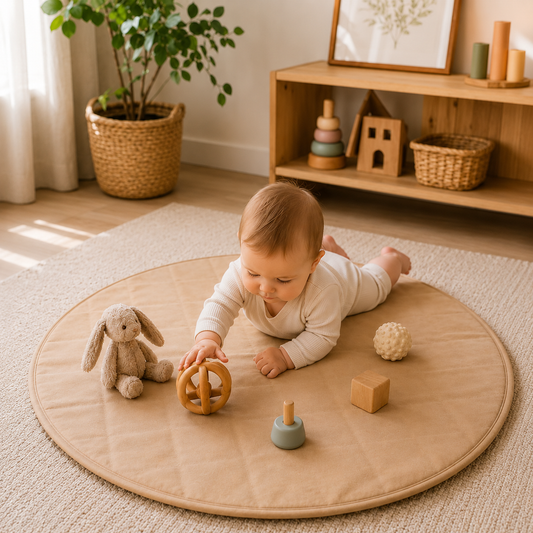 Little Teekie Quilted Baby Play Mat