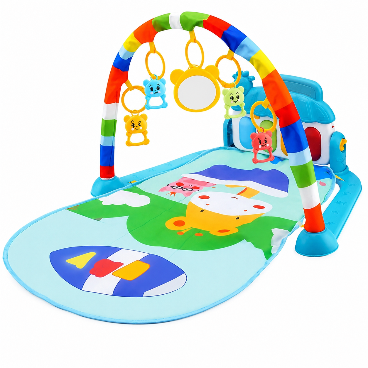 Little Teekie Baby Piano Play Gym Activity Mat