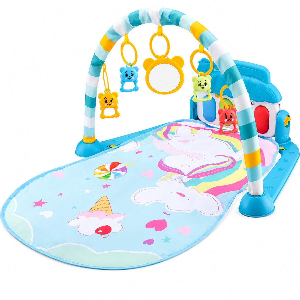 Little Teekie Baby Piano Play Gym Activity Mat