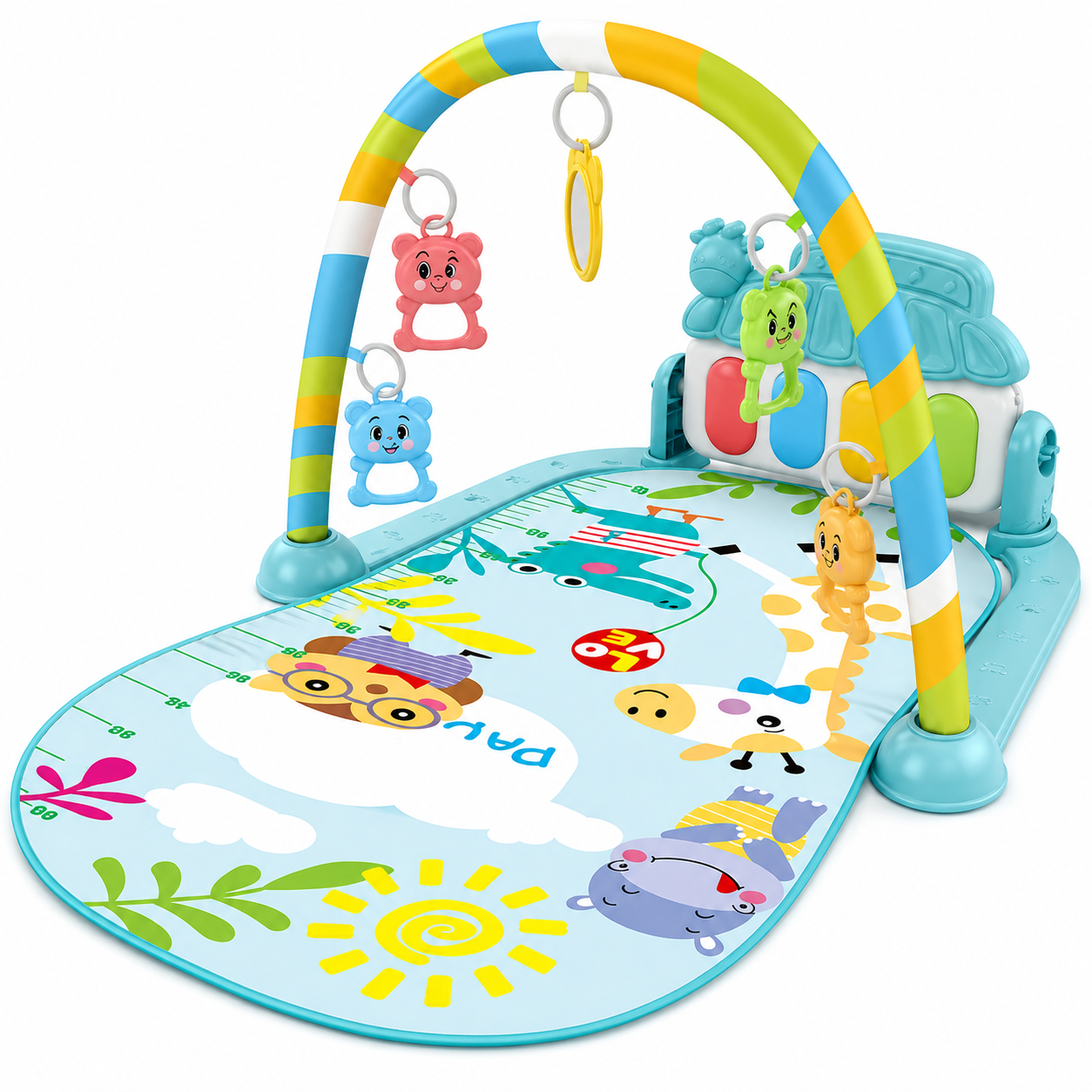 Little Teekie Baby Piano Play Gym Activity Mat