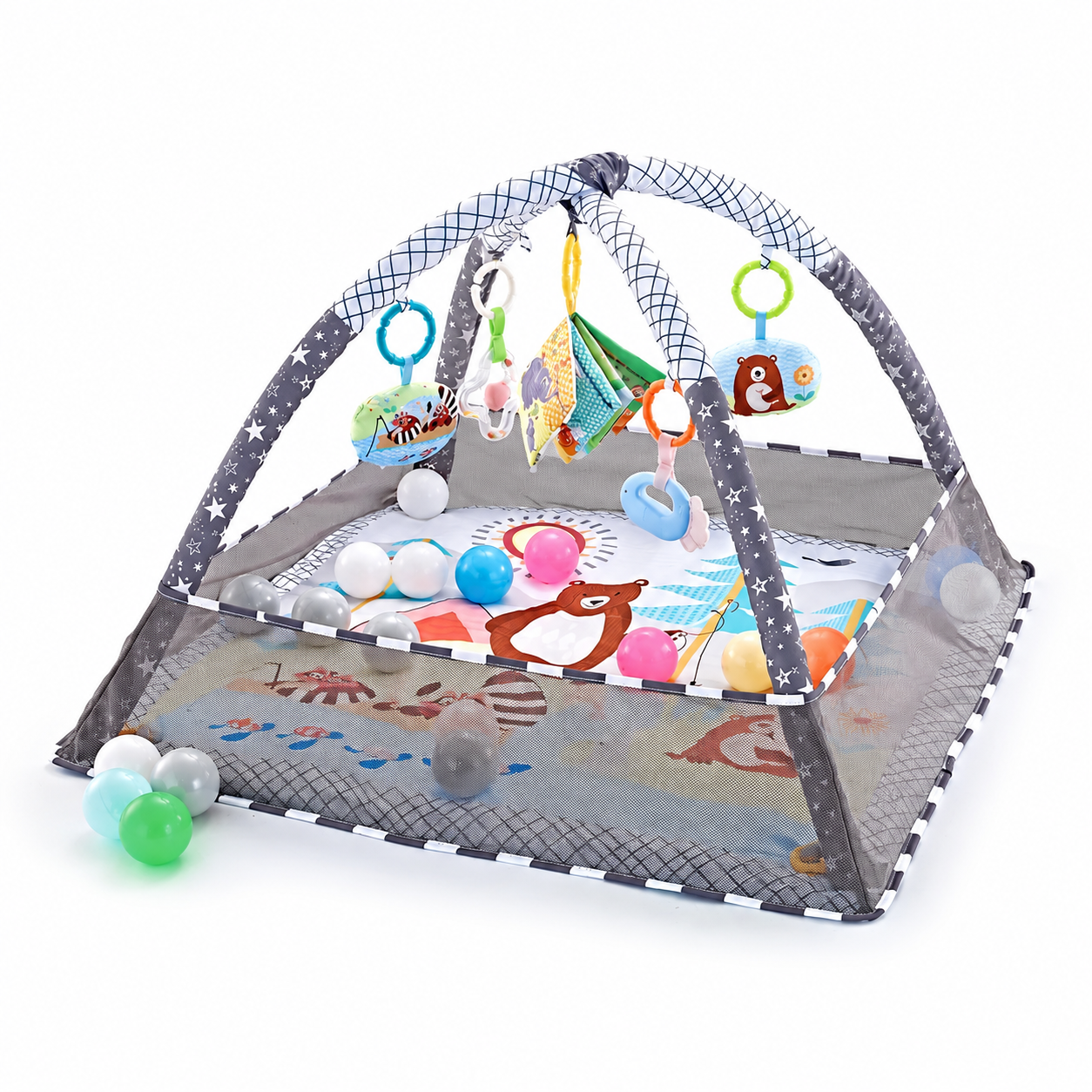 Little Teekie Baby Activity Play Gym Mat